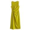 Elegant Yellow Dress with a Modern Design for a Distinctive Look