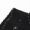 ‏ Charming Black Dress with Shiny Embellishments for an Unforgettable Look