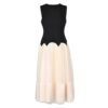  Elegant Two-Tone Dress for a Charming Look at Special Events