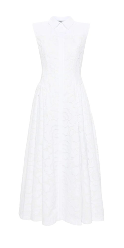 IMG_2465 White Floral Cut-Out Maxi Dress - Elegance for Special Occasions