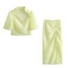 Stylish Light Green Summer Set
